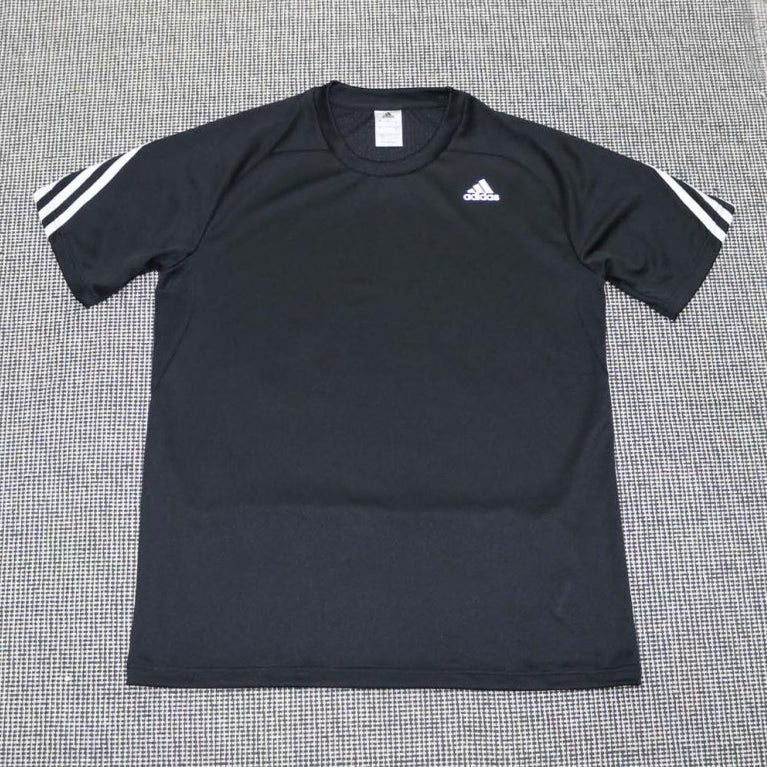 [BUNJANG] Adidas Black Performance Short Sleeve T-Shirt Size 100 / 아디다스 블랙 기능성 반팔 100