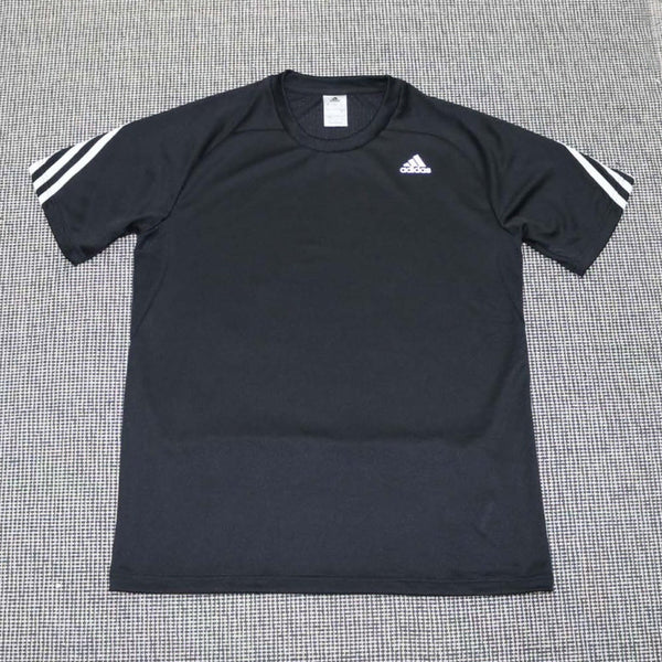 [BUNJANG] Adidas Black Performance Short Sleeve T-Shirt Size 100 / 아디다스 블랙 기능성 반팔 100