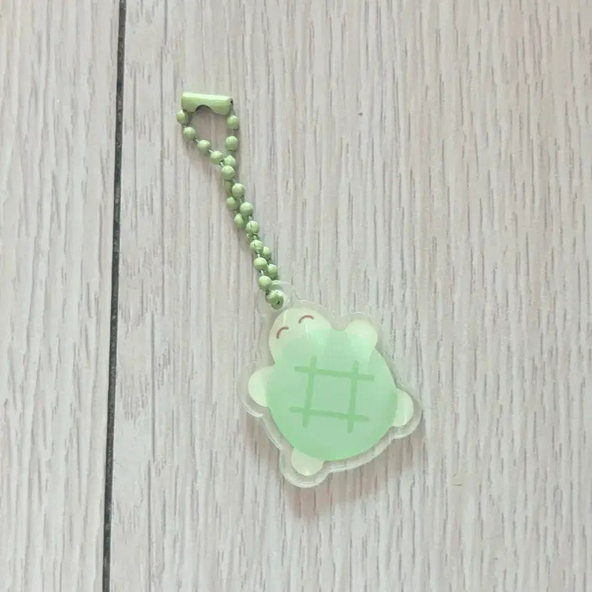 [BUNJANG] Lucky Turtle Acrylic Keychain / 행운 거북이 아크릴 키링 판매