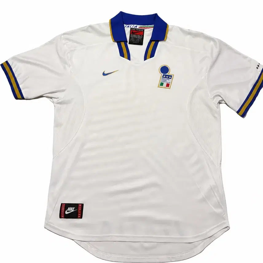 [BUNJANG] Vintage Italy National Football Team 96-98 Away Jersey / 이탈리아 96-98