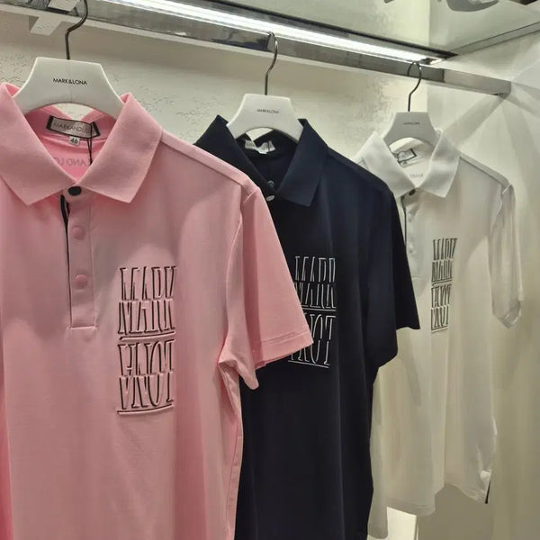 [BUNJANG] Mark & Lona Unisex Short Sleeve T-Shirt / #마크앤로나 #MARK & LONA#남성골프웨어#여성골프웨어