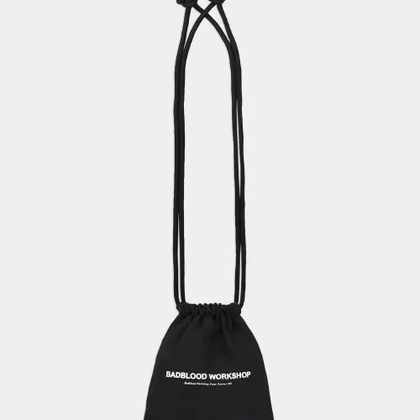 [BUNJANG] Bad Blood Nylon Crossbody Bag - Black / 배드블러드 나일론 크로스백 - 블랙