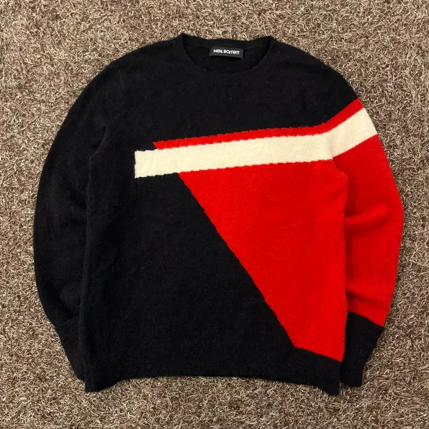 [BUNJANG] Neil Barrett Mohair Knit Sweater / M 닐바렛 모헤어 니트 스웨터