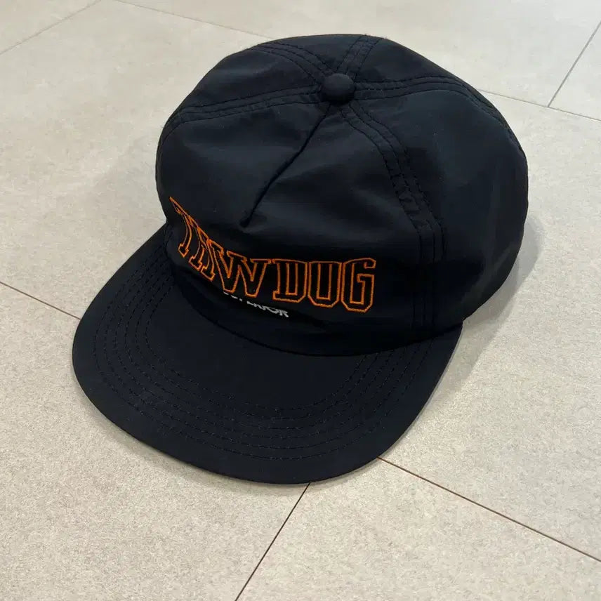 [BUNJANG] HW Dog&Co Nylon Cap Black / hw dog&co 도그앤코 나일론 캡 블랙