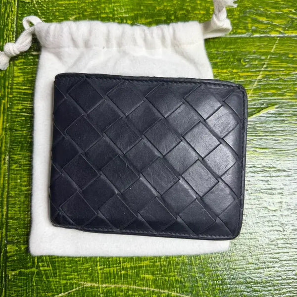 [BUNJANG] Bottega Veneta Bi-fold Wallet Black / 보테가베네타 지갑 블랙