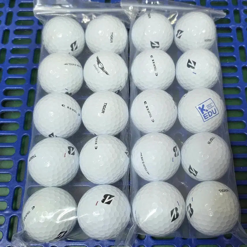 [BUNJANG] Bridgestone Tiger Woods Tour Golf Balls (20-Count, Grade A+) / 브리지스톤 타이거투어볼20개(A급)로스트볼