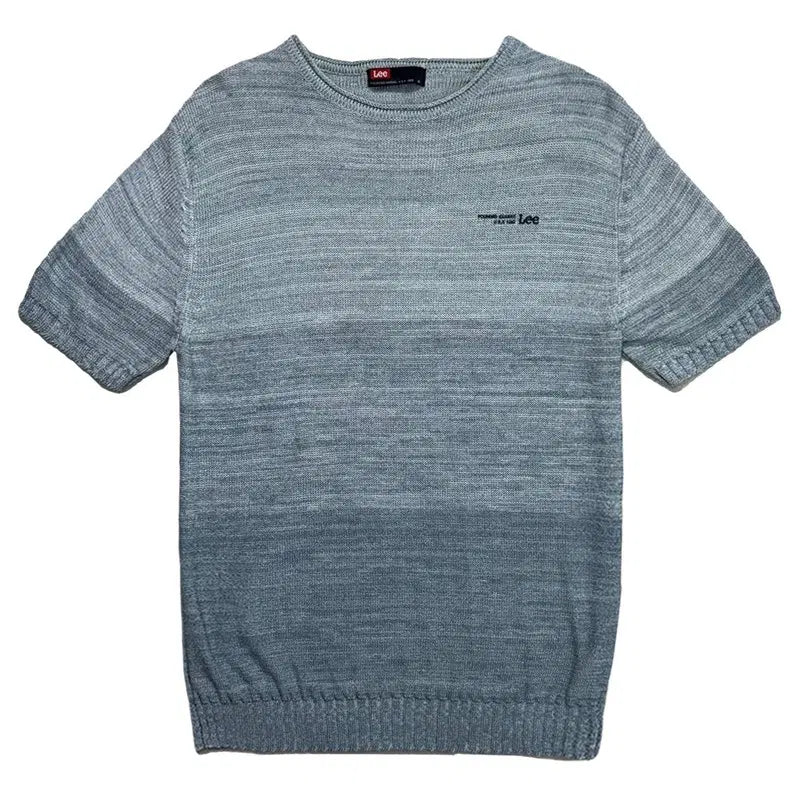 [BUNJANG] LEE Gradient Short Sleeve Knit / LEE 그라데이션 반팔 니트 95