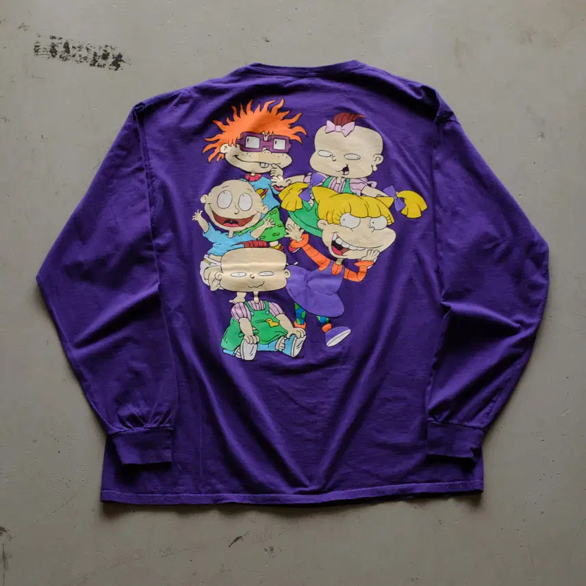 [BUNJANG] Rugrats Long Sleeve T-Shirt / Rugrats 롱 슬리브