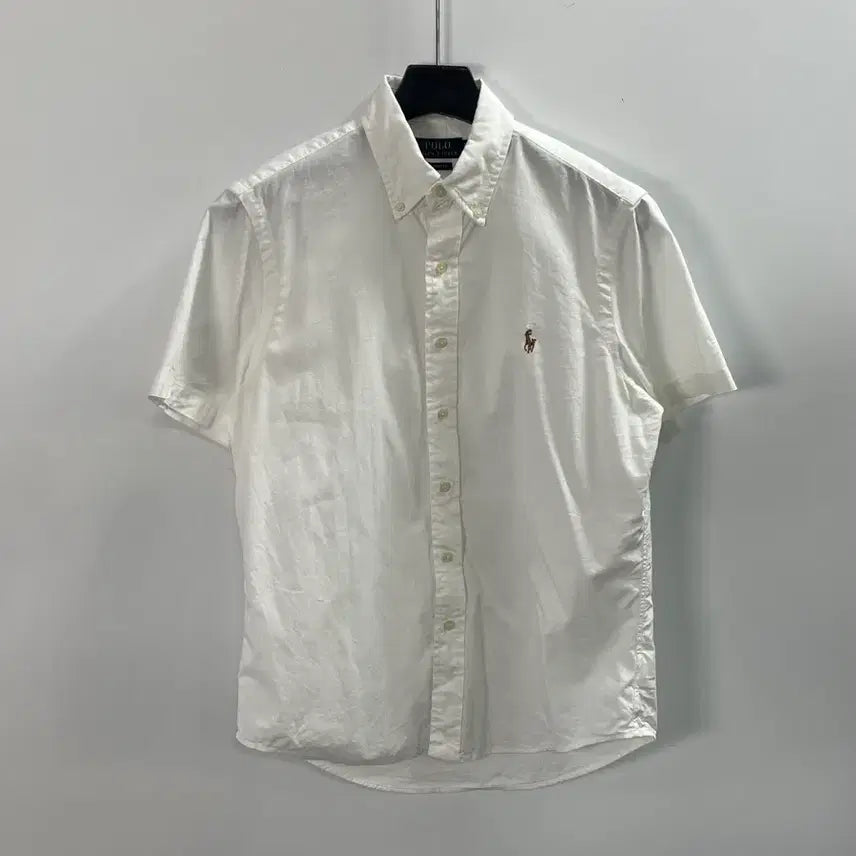 [BUNJANG] Polo Ralph Lauren White Chambray Shirt / 폴로 랄프로렌 화이트 샴브레이 셔츠 (on.1676)