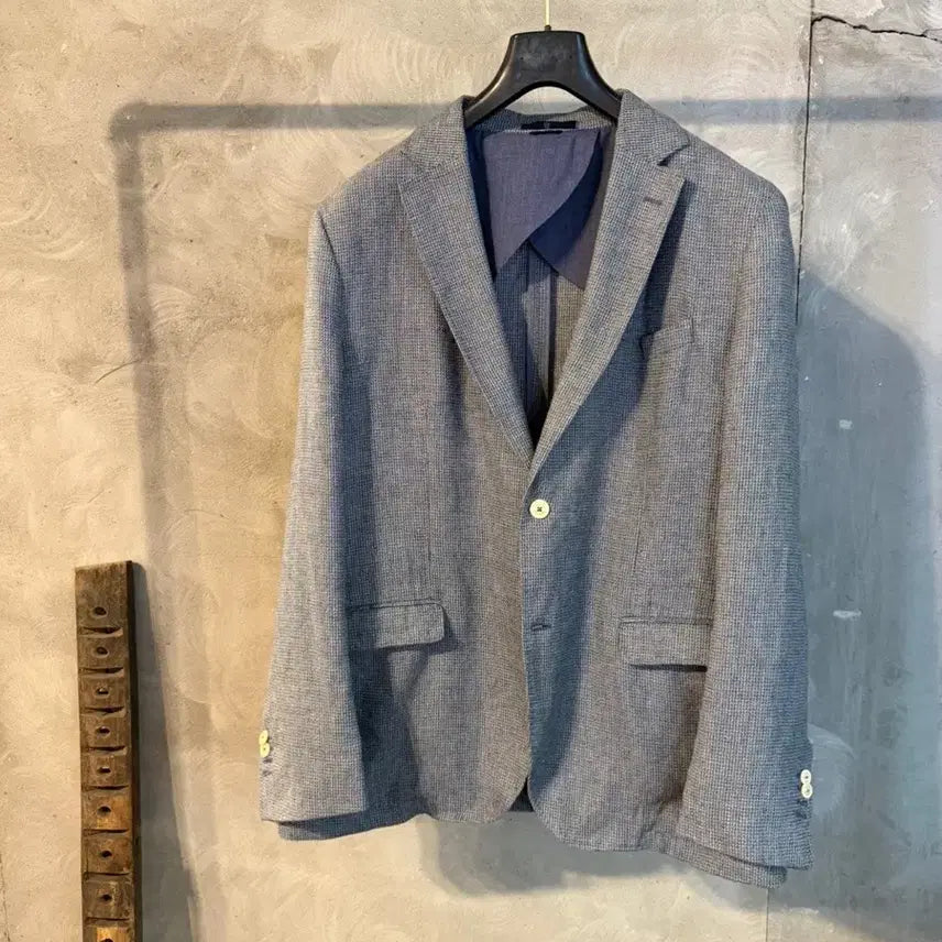 [BUNJANG] Massimo Dutti Linen Cotton Summer Tweed Blazer 105 / 마시모두띠 블레이저 남성105