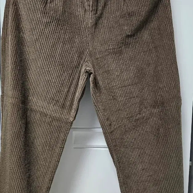 [BUNJANG] Corduroy Pants Brown / 코듀로이 팬츠 브라운 골덴 밴딩 긴바지