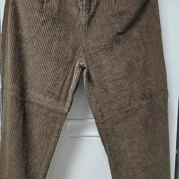 [BUNJANG] Corduroy Pants Brown / 코듀로이 팬츠 브라운 골덴 밴딩 긴바지