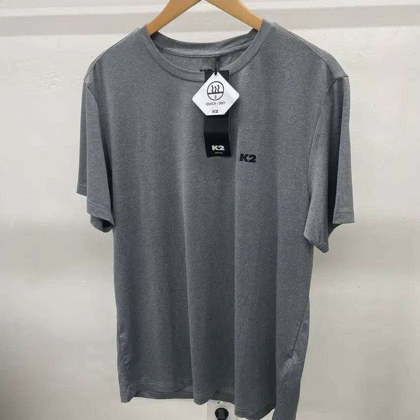 [BUNJANG] K2 Functional Round Neck Short Sleeve T-Shirt / 110)K2 케이투 기능성 라운드 반팔 티셔츠