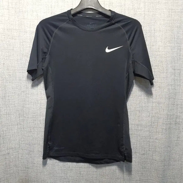 [BUNJANG] Nike Pro Dri-FIT Swoosh Tight Fit T-Shirt (L) / 나이키 프로 드라이핏 스우시 타이트핏 운동 반팔티셔츠 L