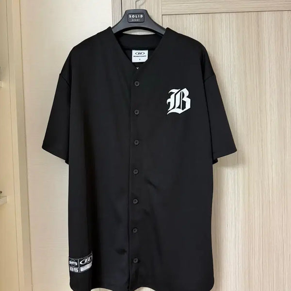 [BUNJANG] Born to Win Baseball Jersey Black / 본투윈 베이스볼 져지 블랙