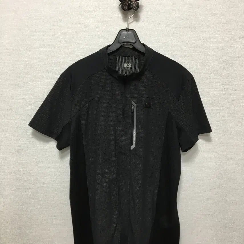 [BUNJANG] K2 Men's Functional Half-Zip Short-Sleeve T-Shirt / K2 남성 기능성 반팔 반집업 티셔츠