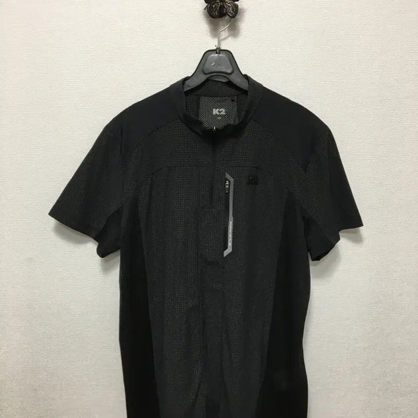 [BUNJANG] K2 Men's Functional Half-Zip Short-Sleeve T-Shirt / K2 남성 기능성 반팔 반집업 티셔츠
