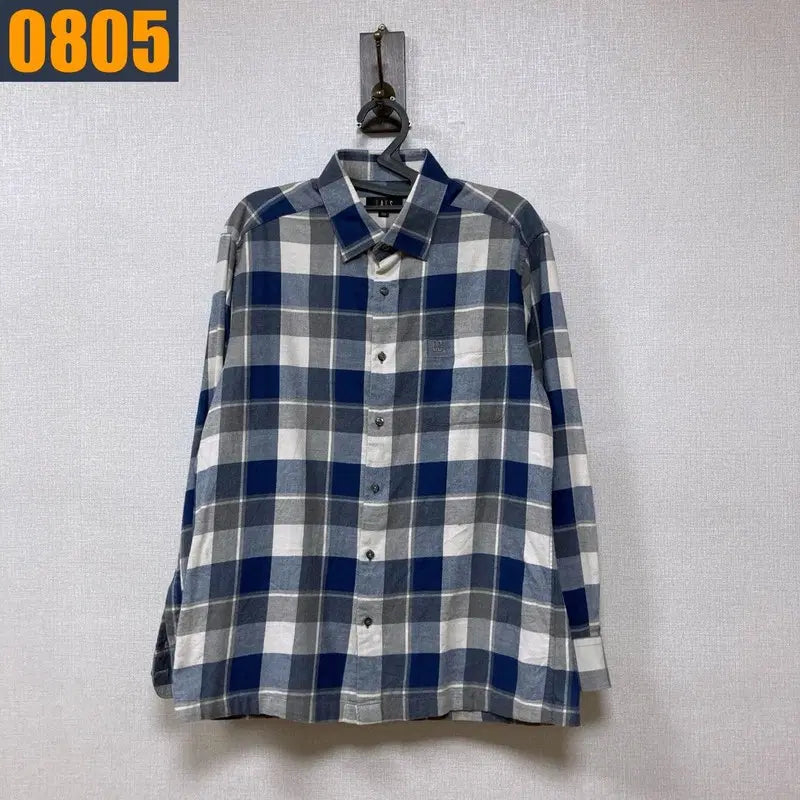 [BUNJANG] DAKS Plaid Shirt / 100 DAKS 닥스 체크 셔츠