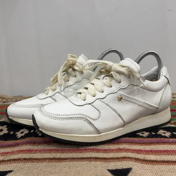 [BUNJANG] Tommy Hilfiger Leather Premium Sneakers / 타미힐피거 레더 프리미엄 스니커즈 운동화 235 X02892