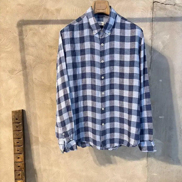 [BUNJANG] Breuer Linen Shirt Men's 100 / 브레이어 린넨 셔츠 남성100