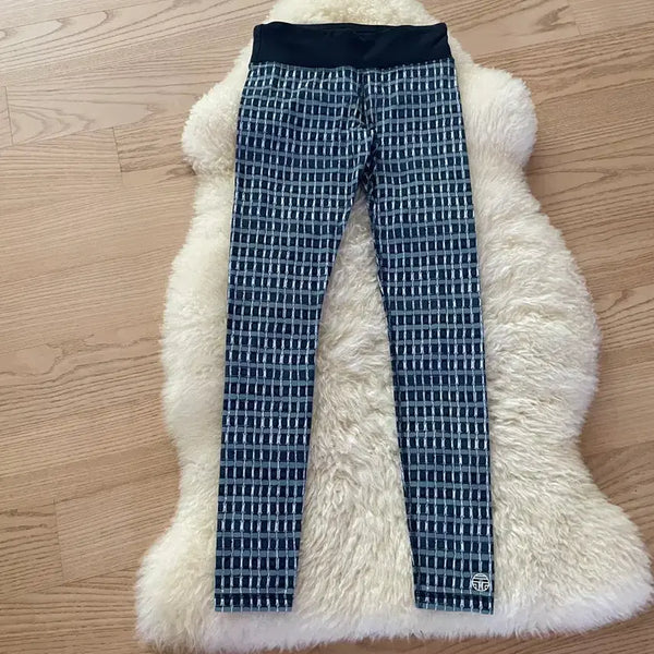 [BUNJANG] Tory Burch Sport Lattice Pattern Leggings Size 44 / 토리버치 스포츠 레깅스 44