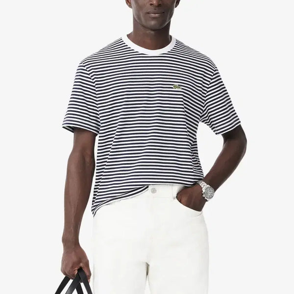 [BUNJANG] Lacoste Striped T-Shirt / (새상품)라코스테 스트라이프 티셔츠
