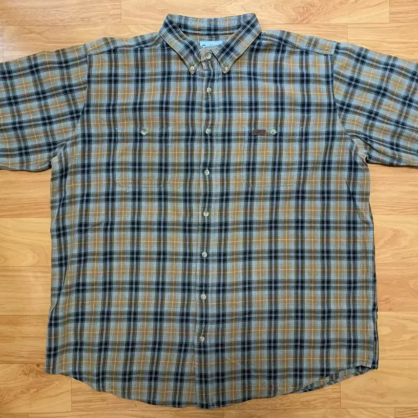[BUNJANG] Vintage Carhartt Short Sleeve Shirt / 구제 빈티지 칼하트 반팔셔츠