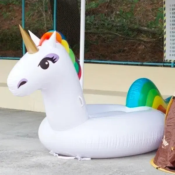 [BUNJANG] Large Unicorn Pool Float / 대형 유니콘 튜브