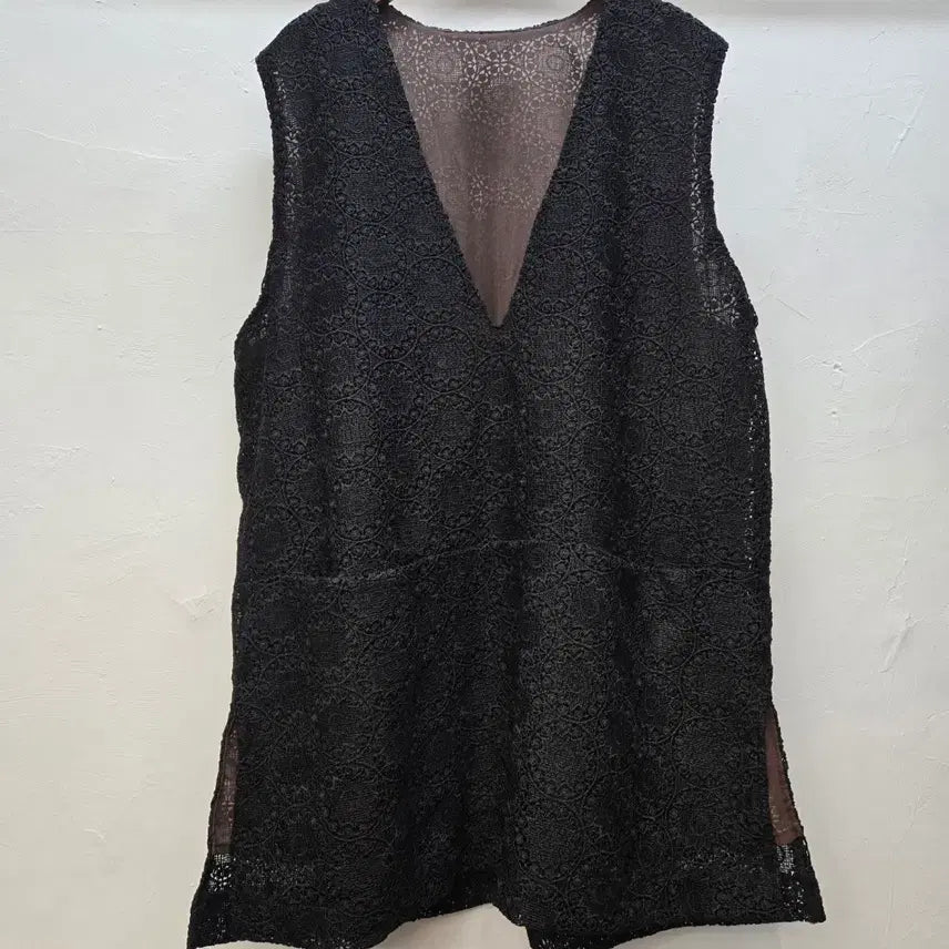 [BUNJANG] Imported Lace Camisole Vest / 수입) 레이스 나시 조끼