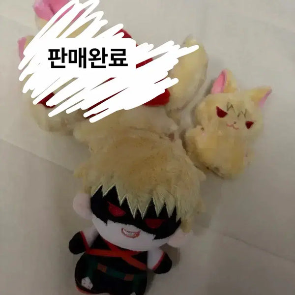 [BUNJANG] My Hero Academia Bakugo Mini Plush Bundle Set / 히로아카 연어마왕님 누이 인형 바쿠고 늑쿠고 초미니캇 미니폭탄 일괄