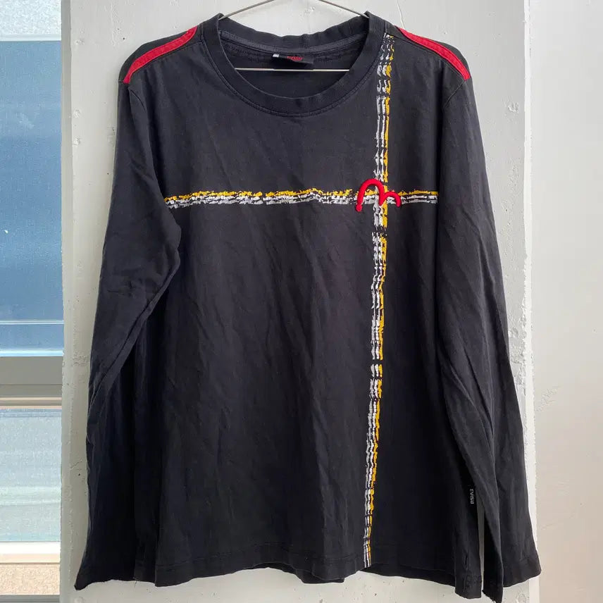 [BUNJANG] Evisu Long Sleeve T-Shirt / (L) 에비수 롱슬리브 긴팔 티셔츠
