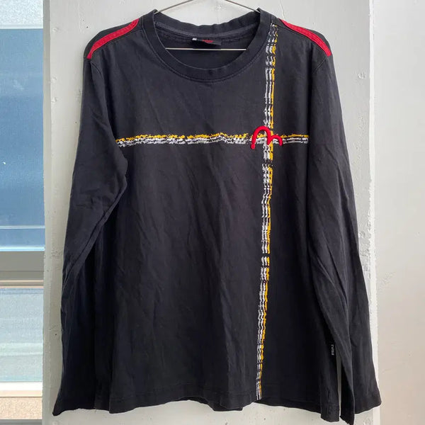 [BUNJANG] Evisu Long Sleeve T-Shirt / (L) 에비수 롱슬리브 긴팔 티셔츠