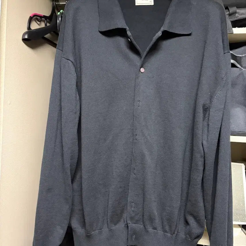 [BUNJANG] Anotheroffice Collar Cardigan / 어나더오피스 카라 가디건