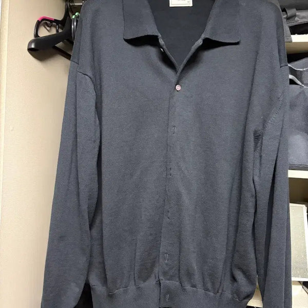[BUNJANG] Anotheroffice Collar Cardigan / 어나더오피스 카라 가디건