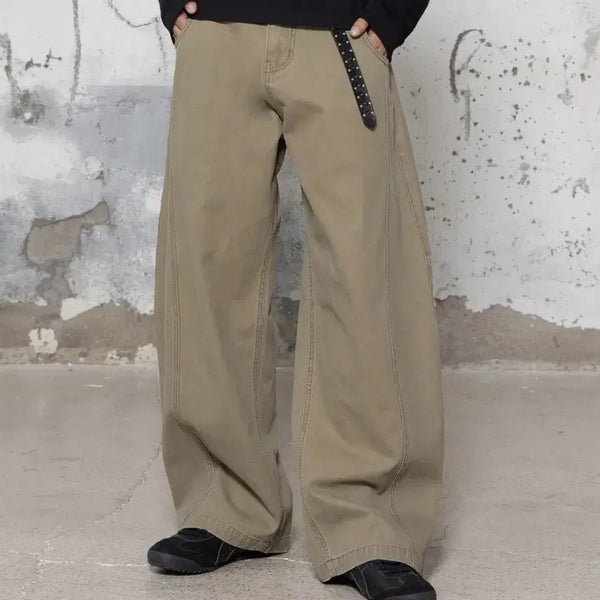 [BUNJANG] Begin 202 Ruvo Twist Pants Taupe Beige / 비긴 202 루보 트위스트 팬츠 [토프 베이지]