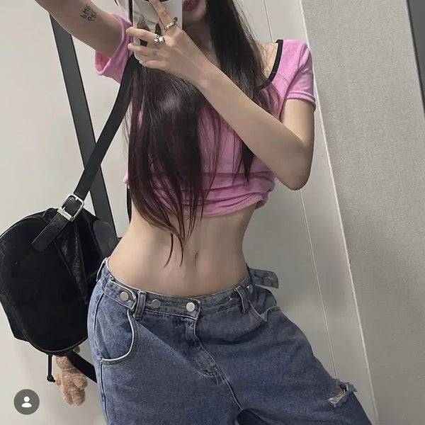 [BUNJANG] Distressed Denim Pants / 디스트로이드 데님 팬츠