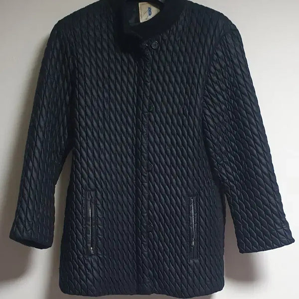 [BUNJANG] BREZZA BLU Quilting Zip-Up Jacket Black / 퀼팅  집업 자켓 BREZZA BLU(브레자 블루)