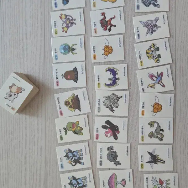 [BUNJANG] Pokemon Stickers Season 4 Bundle Set / 포켓몬띠부씰 시즌4  일괄판매
