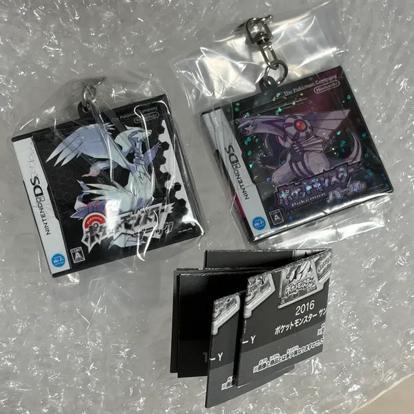 [BUNJANG] Pokemon Cartridge Keychain Black Palkia Bundle Set / 포켓몬 카트리지 키링 블랙 펄기아 일괄
