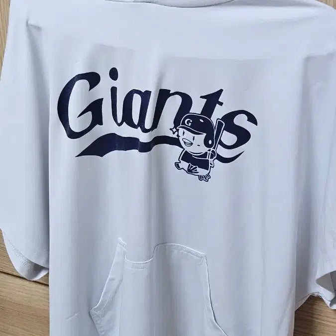 [BUNJANG] Lotte Giants Short-Sleeve Hoodie / 롯데 자이언츠 반팔 후드