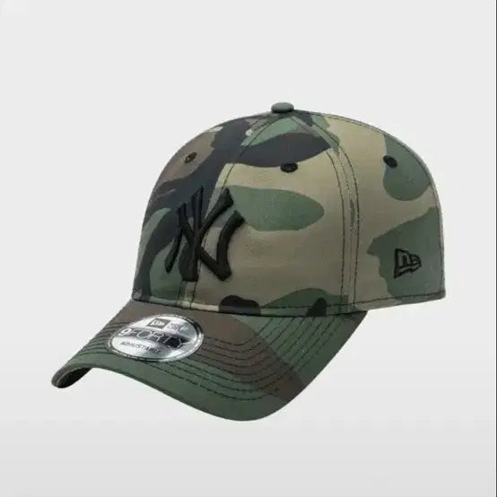 [BUNJANG] New Era MLB New York Yankees Basic Unstructured Ball Cap Woodland Camo / 뉴에라 MLB 뉴욕 양키스 베이직 카모 언스트럭쳐 볼캡 우드랜드 카모