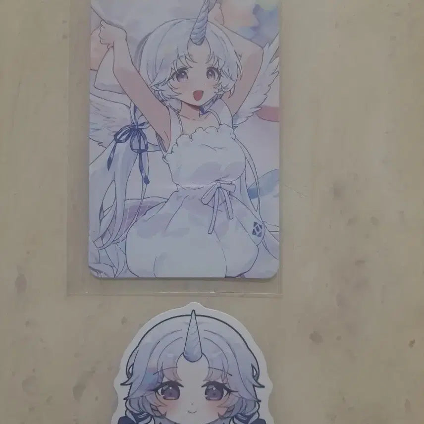 [BUNJANG] Stellive Yuuni Photocard & Sticker Set / 스텔라이브 유니 포토카드&스티커