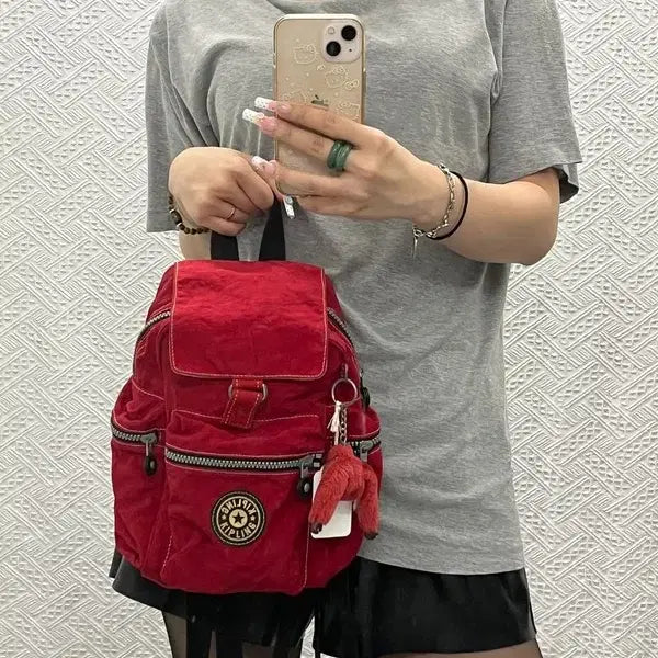 [BUNJANG] Kipling Retro Y2K Mini Backpack / 키플링 레트로 빈티지 Y2K 키치 미니 포켓 백팩 C13651