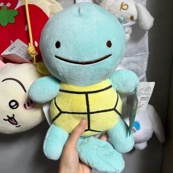 [BUNJANG] Pokemon Center Original Transforming Ditto Squirtle Plush (35cm) / [정품] 2017 포켓몬스터 변신 메타몽 꼬부기 인형