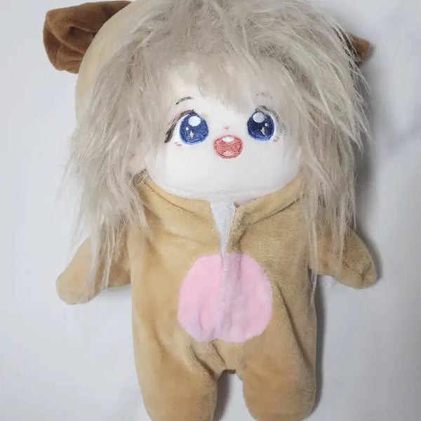 [BUNJANG] Bear Hooded Plush Doll / 곰돌이 후드인형