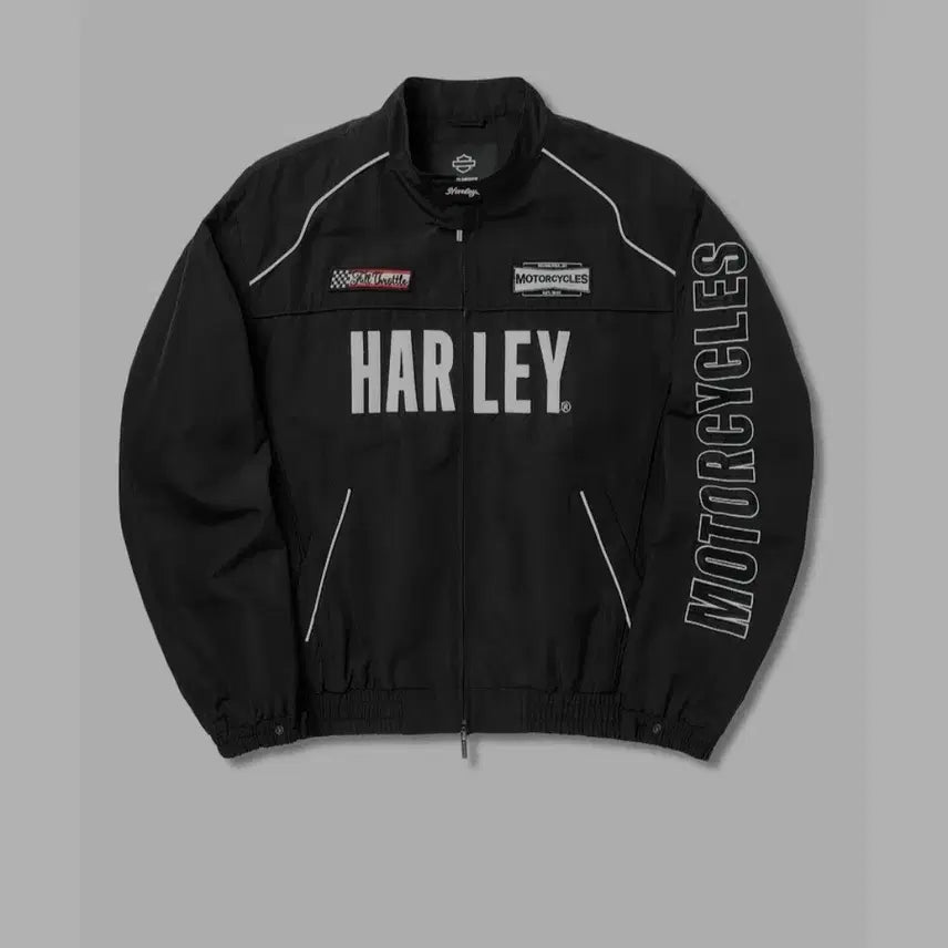 [BUNJANG] Harley-Davidson Racing Jacket XL / 할리모토레이싱자켓 XL 105 사이즈 (바람막이)