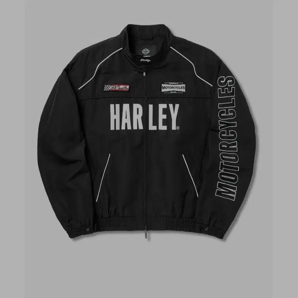 [BUNJANG] Harley-Davidson Racing Jacket XL / 할리모토레이싱자켓 XL 105 사이즈 (바람막이)