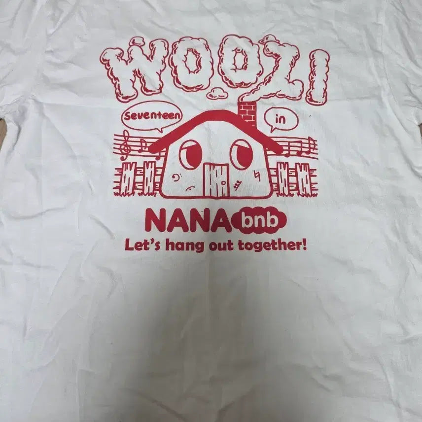 [BUNJANG] SEVENTEEN Woozi Nanaminbak T-Shirt (M) / 세븐틴 우지 나나민박 반팔티