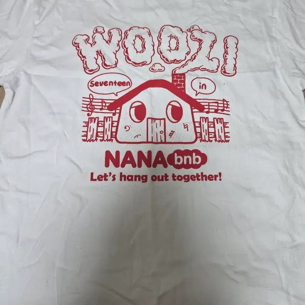 [BUNJANG] SEVENTEEN Woozi Nanaminbak T-Shirt (M) / 세븐틴 우지 나나민박 반팔티
