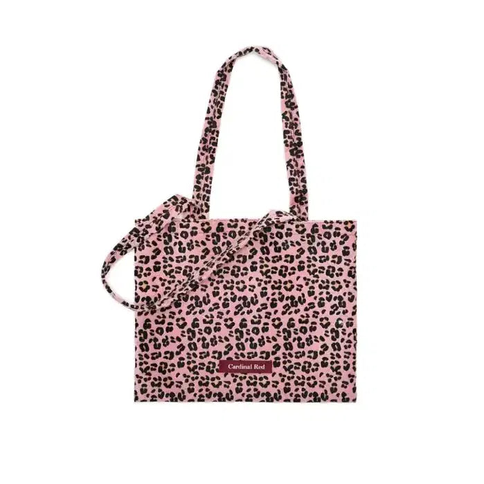 [BUNJANG] Cardinal Red Eco Leopard Bag - Pink / 카디널레드 에코 레오파드백_ 핑크
